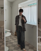 Miko Over Check Shirt
