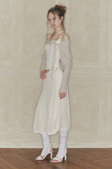 MOONFLOWER SKIRT cream