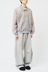 Aqua Nylon Zip Jacket (3color)