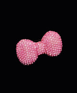 pink ribbon cubic ring