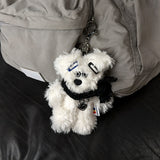 PAPA.GO.PAPA Cream Piz Poodle Keyring