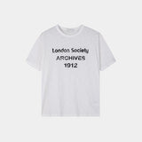 Saier Vintage Lettering Short Sleeve T-shirt