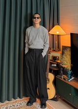 Men's ピュアクロップマッスルフィットニット 4COLOR