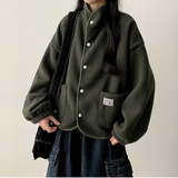 Eddy Tab tick pocket fleece jacket