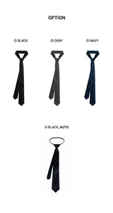 シルクタッチソリッドスタンダードフィットタイ (オート/マニュアル) – 3 Colors