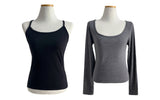 Roana Layered Camisole Long Sleeve Set