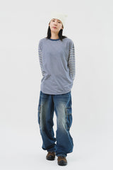 (W) Puppy Double Longsleeve (2color)