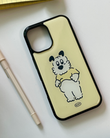 Yellow t-shirt Epoxy bumper Smartphone Case