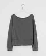 ケムタ レイヤード オフショルダー ロングスリーブ Tシャツ