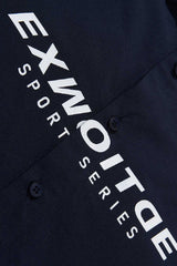 Colorblock Jersey Button Shirt