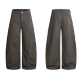 (UNISEX) カーブド ピグメント カーゴ パンツ