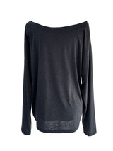 blur lettering loose fit off T (2color)