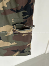 [UNISEX] Patch Military Camo Wide Pants