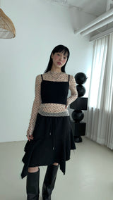 DOT SEE-THROUGH T-SHIRTS