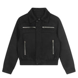 Cindy Modern Leather Short Jacket