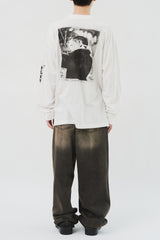 Pasrty Brown Washed Denim