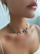 ball wave chain necklace 
