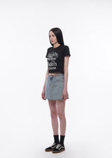 ツーハートシーズンロゴクロップTシャツ