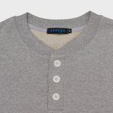 Catch Waves Henly Neck Sweatshirts Melange Grey