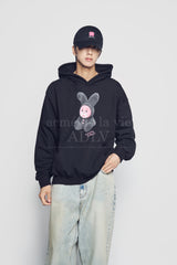 24FW ラビットベリーフーディー ブラック