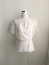 Atelier halter blouse