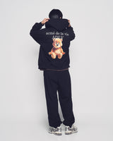25FW ACベアベーシックロゴズリーパンツ ブラック