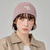 Leaf VZ Logo Washed Beanie / Indie Pink