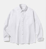 [Big Over Fit] エッセンシャルオックスフォードシティーボーイシャツ S175-2