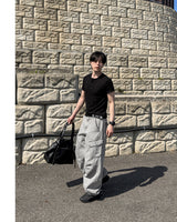 ダーリーマッスルフィットヘンリーTシャツ