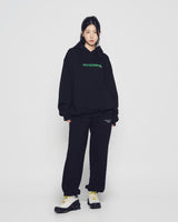 25FW CONNECT GRASS HOODIE BLACK