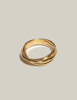 Tangled ring Gold