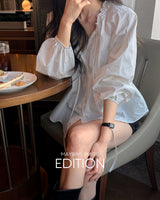 [MADE] Kyunin string blouse