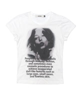 Your Skin Short Sleeve Tee Ivory