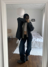 HIGH NECK HALF CARDIGAN