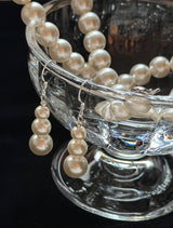 [925silver] Layer pearl earring