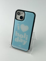 Holiday Epoxy Bumper Case(Blue)