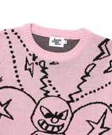 HONEY BEE KNIT SWEATER PINK(CV2FSUK600A)