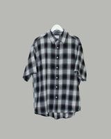 Swallow short-sleeved check shirt