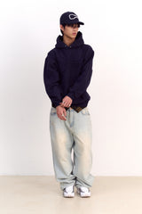 Key's Appliquer Felt Cap (Navy)