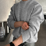  All Day Fire Wool Blend Round Knit