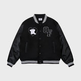 [UNISEX] Bear Heart Varsity Jacket