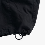 Comfy Detail Washed Cargo Pants (Black)