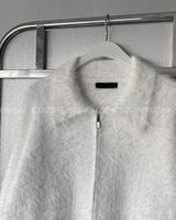 OA Blanc Angora Pocket Zip-Up (3 colors)