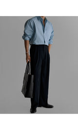 TR Vizo ワイドスラックス [Navy]