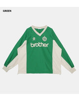 Sporty V-neck Windbreak Pullover