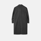 Pleddy French Chin Strap Wool Coat (2color)