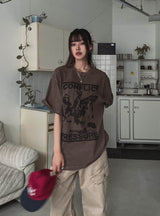 Control Painting Over Pig Short Sleeve