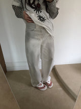 Rike Brush Dirty Denim Pants