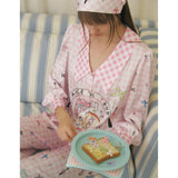 Bow party themed printed pajamas｜Suitable for all seasons