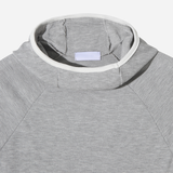 Gets High-neck Waffle Hoodie